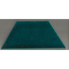 Cotto Trapeze Art. Base 25cm Bottle Green Mari della Costa Series