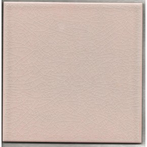 20x20 Le Porcellane Rosa su Pasta Rossa