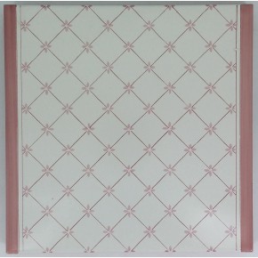30x30 Classico Vietri Dec. Fascia Vetranto Rosa